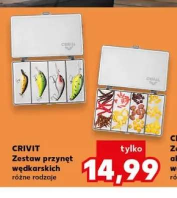 Zestaw przynęt wędkarskich Crivit