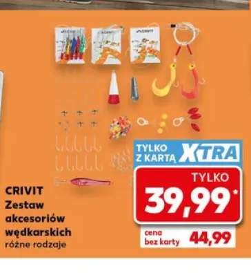 Zestaw akcesoriów wędkarskich Crivit