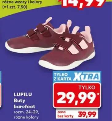 Buty dziecięce barefoot Lupilu