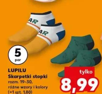 Skarpetki stopki dziecięce Lupilu 5-pak