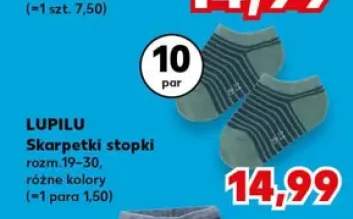 Skarpetki stopki dziecięce Lupilu 10-pak