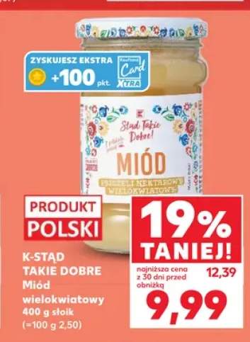 Miód wielokwiatowy K-Stąd Takie Dobre