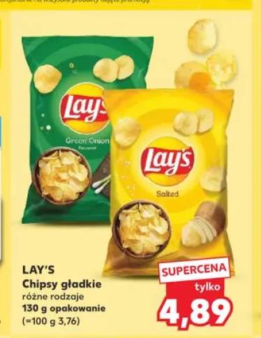 Chipsy gładkie Lay's