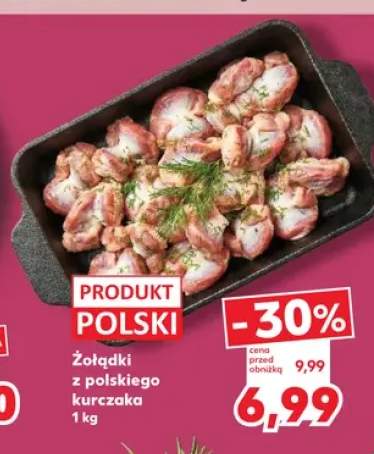 Żołądki z polskiego kurczaka