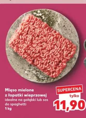Mięso mielone z łopatki wieprzowej