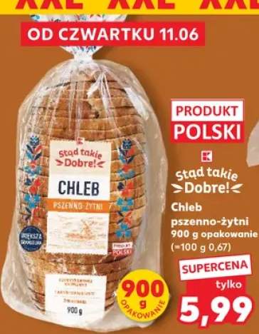 Chleb pszenno-żytni Stąd takie Dobre!