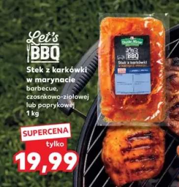 Stek z karkówki w marynacie paprykowej Let's BBQ