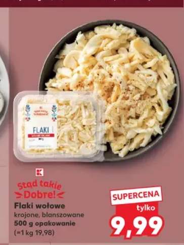 Flaki wołowe krojone blanszowane Stąd takie Dobre!
