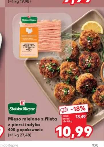 Mięso mielone z fileta z piersi indyka Stoisko Mięsne