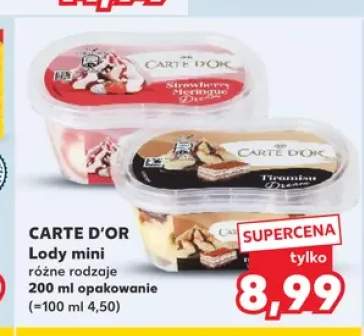 Lody mini Tiramisu Carte D'Or