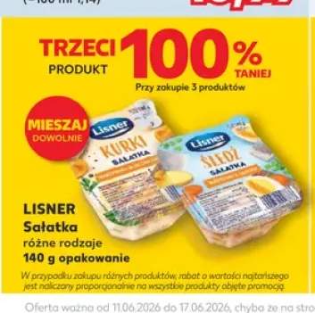 Sałatka z kurkami Lisner