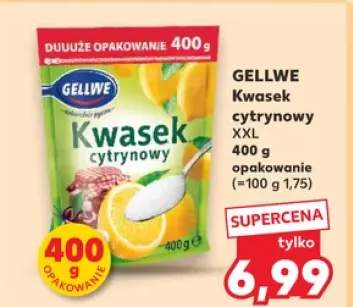 Kwasek cytrynowy XXL Gellwe