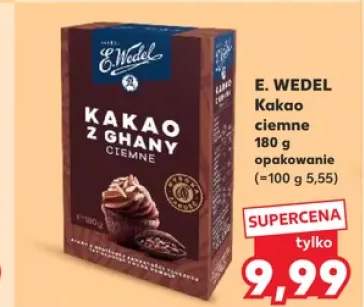 Kakao ciemne z Ghany E.Wedel