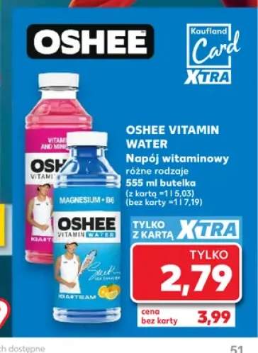 Napój witaminowy Oshee Vitamin Water Vitamins and Minerals
