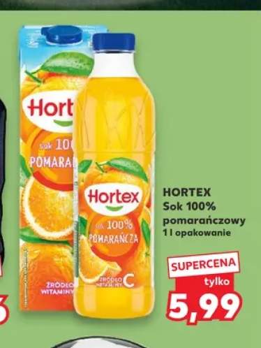 Sok 100% pomarańczowy Hortex