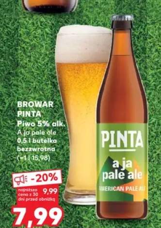 Piwo Browar Pinta A ja pale ale