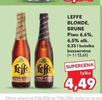 Piwo Leffe Blonde