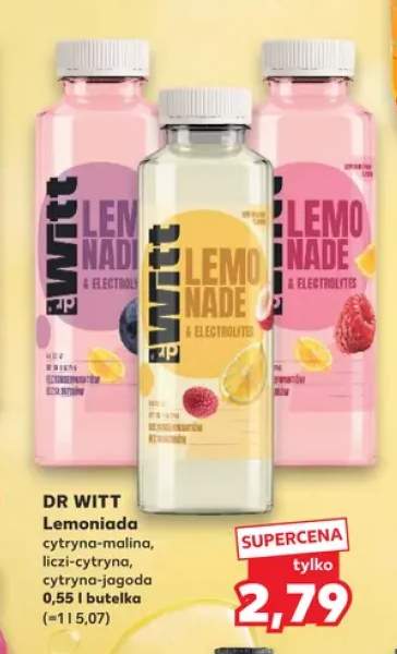 Lemoniada cytryna-jagoda Dr Witt
