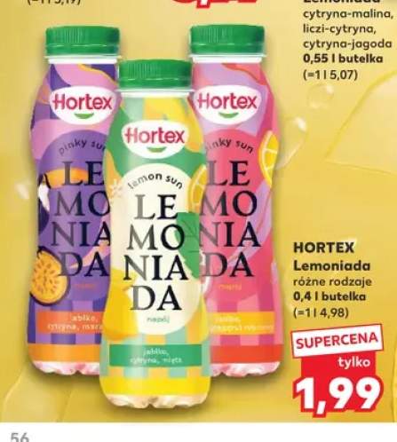 Lemoniada jabłko cytryna marakuja Hortex