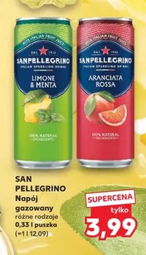 Napój gazowany Aranciata Rossa San Pellegrino