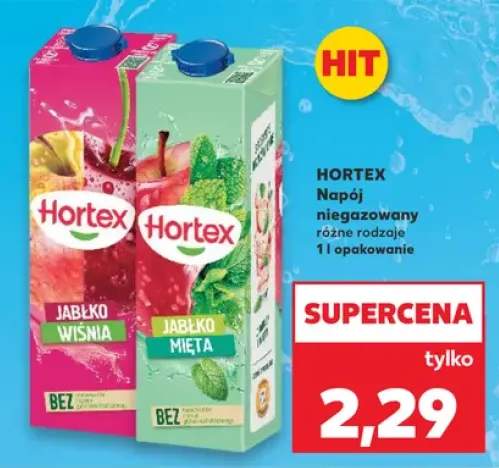 Napój niegazowany Hortex Jabłko Mięta