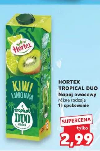 Napój owocowy Hortex Tropical Duo Kiwi Limonka
