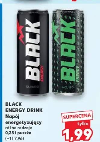 Napój energetyzujący Black Energy Drink Classic
