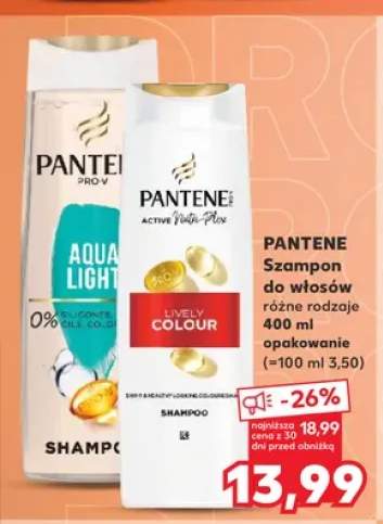 Szampon do włosów Pantene Aqua Light