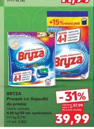 Proszek do prania Bryza