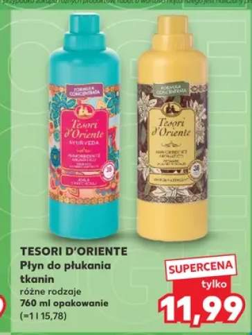 Płyn do płukania tkanin Tesori d'Oriente