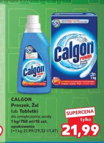 Proszek do zmiękczania wody Calgon