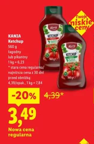 Ketchup pikantny Kania