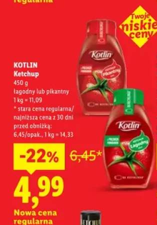 Ketchup łagodny Kotlin