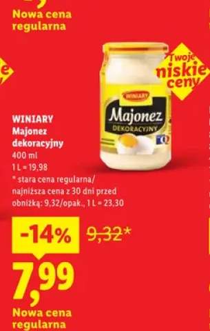 Majonez Dekoracyjny Winiary