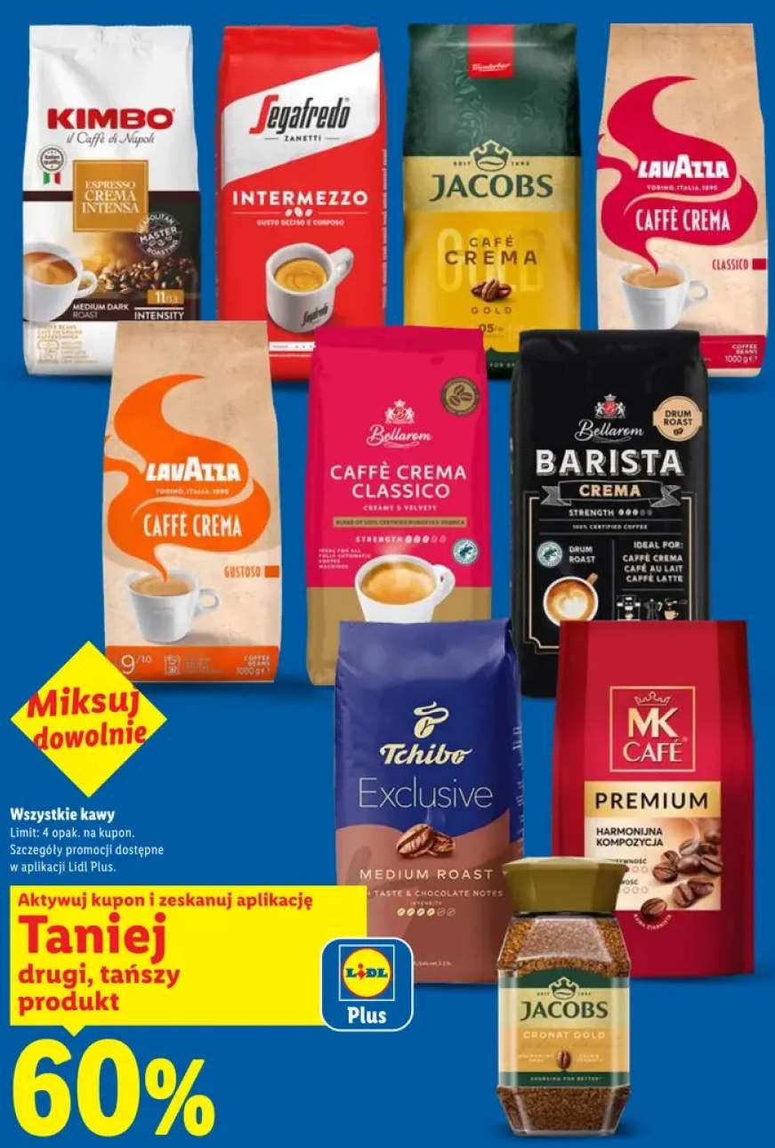 Kawa ziarnista Lavazza Caffè Crema Gustoso