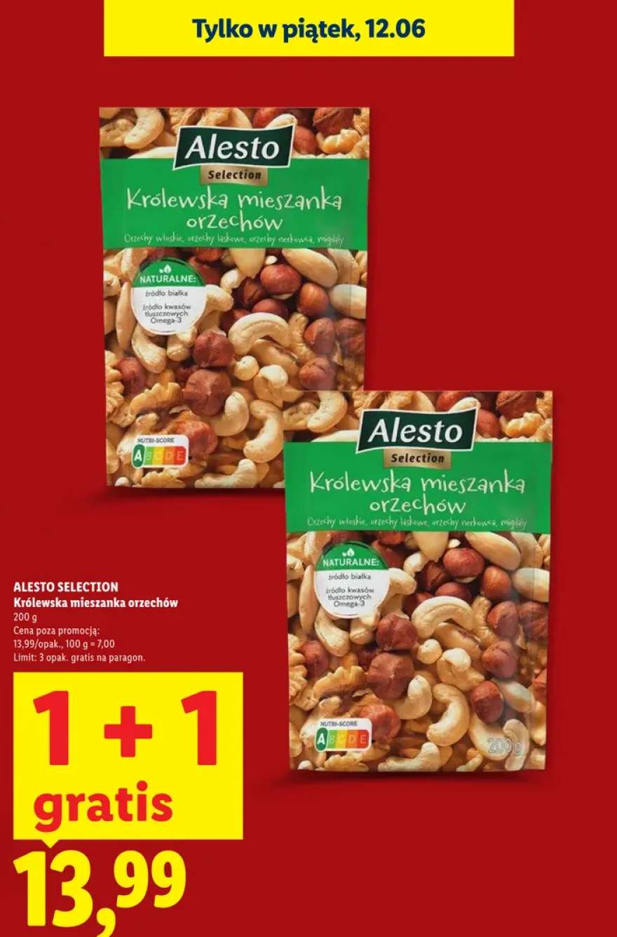 Królewska mieszanka orzechów Alesto Selection