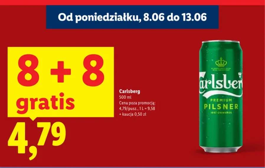Piwo Carlsberg