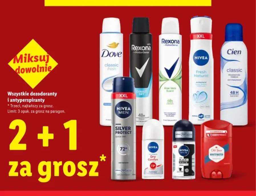 Antyperspirant Nivea Men Silver Protect