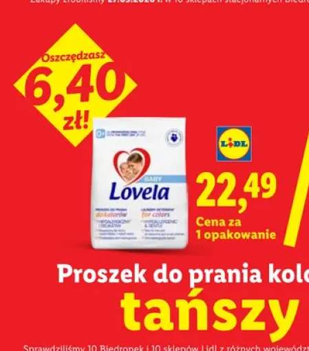 Proszek do prania kolorów Lovela Baby