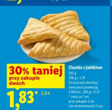 Ciastko z jabłkiem