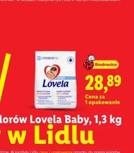 Proszek do prania kolorów Lovela Baby