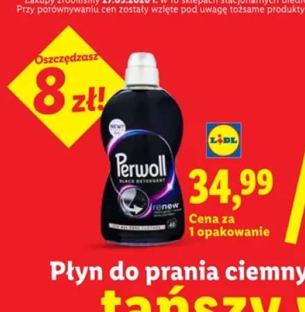 Płyn do prania ciemnych tkanin Perwoll