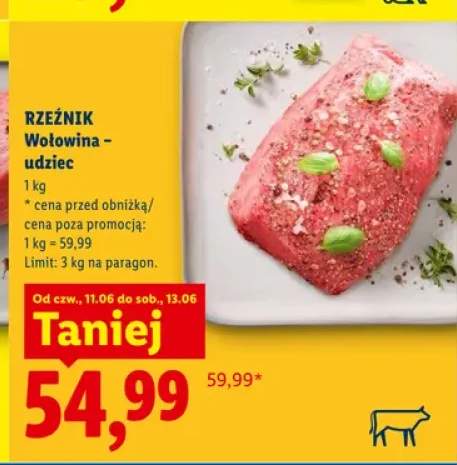 Wołowina udziec Rzeźnik