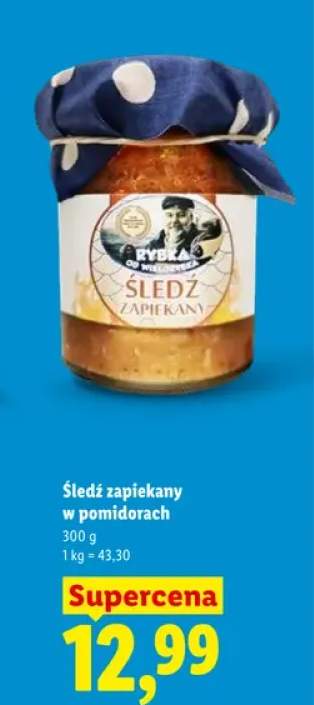 Śledź zapiekany w pomidorach Rybka od Wielgusa