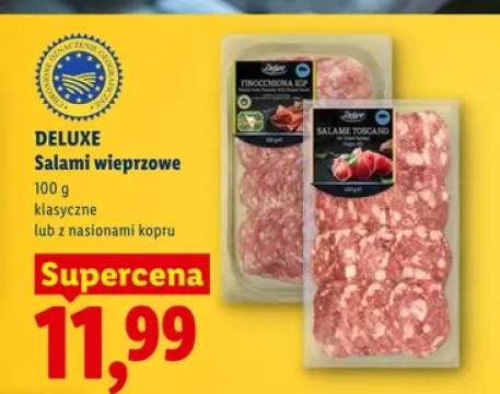 Salami wieprzowe klasyczne Deluxe