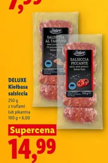 Kiełbasa salsiccia z truflami Deluxe