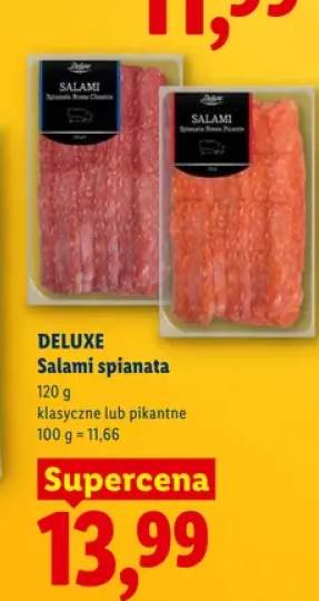 Salami spianata klasyczne Deluxe