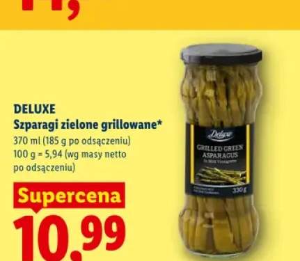 Szparagi zielone grillowane Deluxe