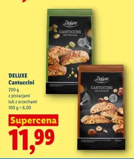 Cantuccini z orzechami Deluxe