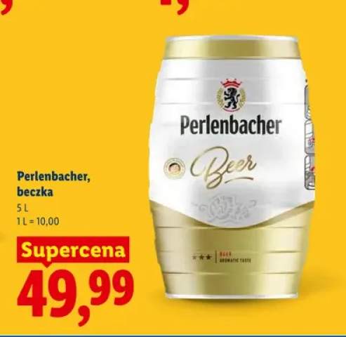 Piwo Perlenbacher beczka